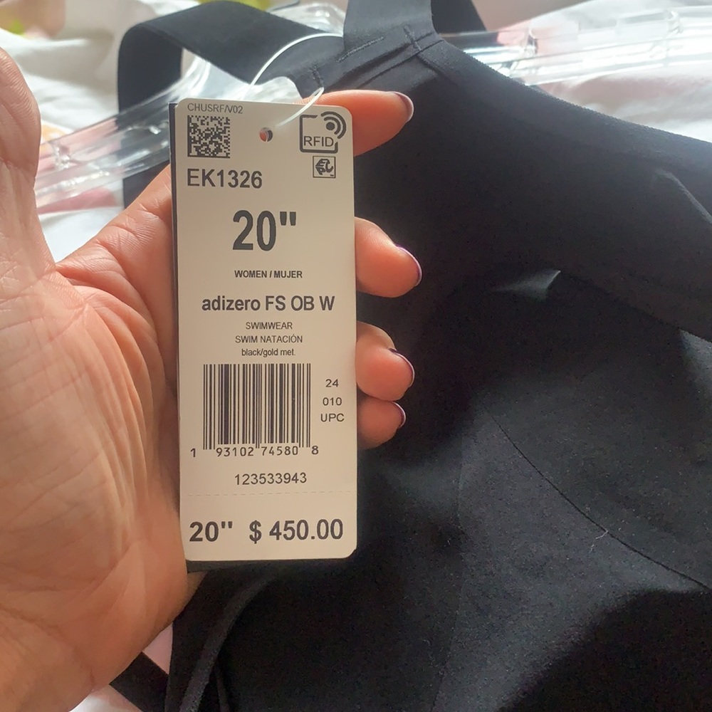 Adidas adizero FS OB W competition swimsuit NWT - Picture 3 of 4